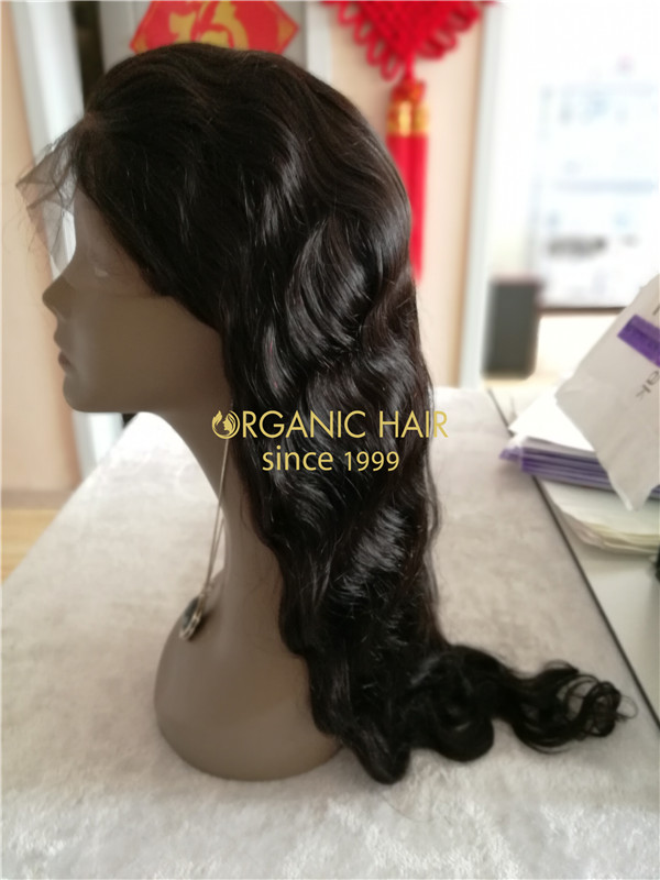 Wholesale cheap human hair lace front wigs body wave X25